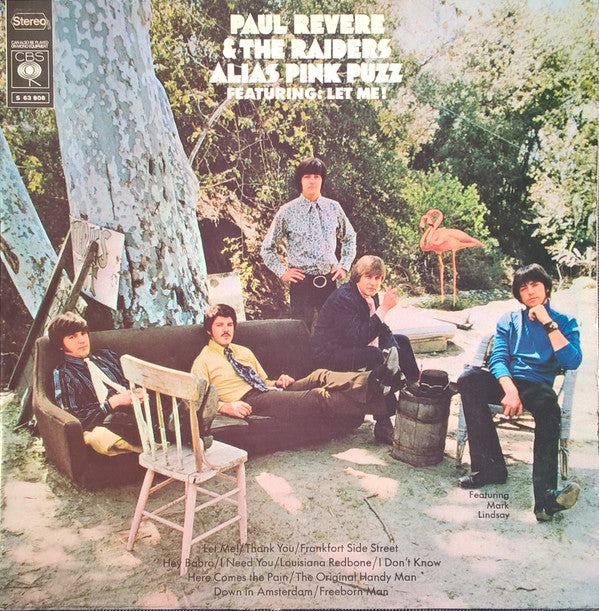 Paul Revere & The Raiders Featuring Mark Lindsay : Alias Pink Puzz (LP, Album)