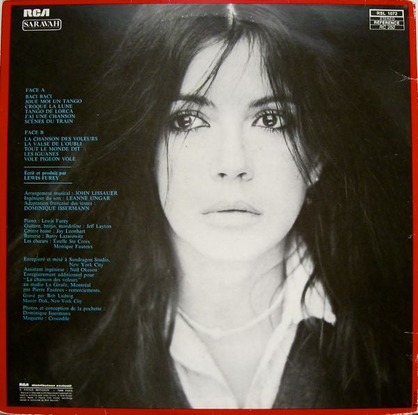 Carole Laure : Alibis (LP, Album, Gat)