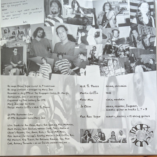 Mary Jane (3) : Hazy Days (LP, Album)