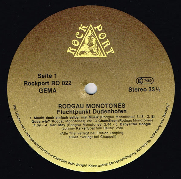 Rodgau Monotones : Fluchtpunkt Dudenhofen (LP, Album)