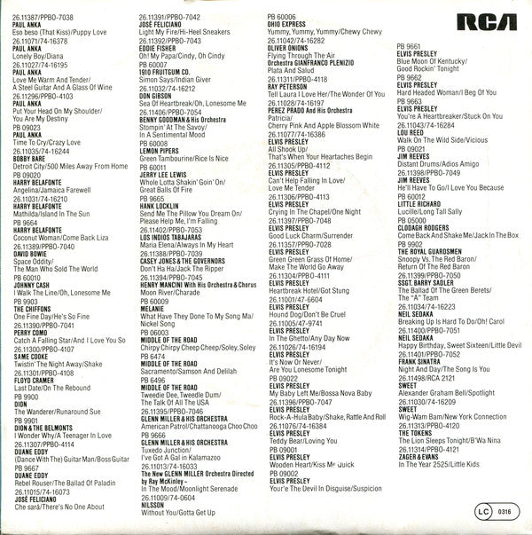 Casey Jones & The Governors : Don't Ha Ha / Jack The Ripper (7", Single, Ora)