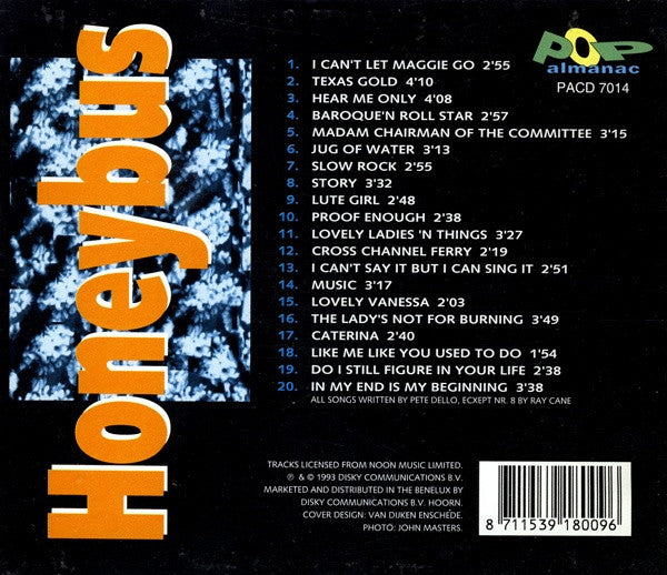 Honeybus : Old Masters Hidden Treasures (CD, Comp)