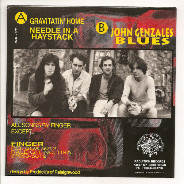 Finger (2) : Gravitatin' (7", Single)