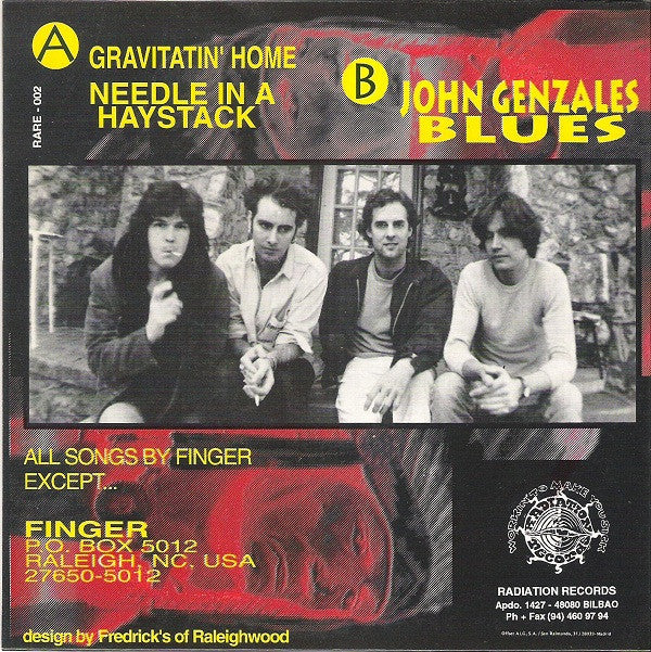 Finger (2) : Gravitatin' (7", Single)