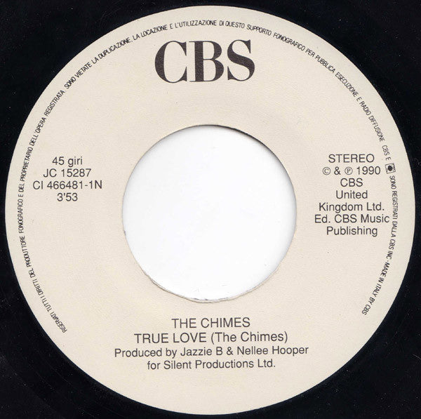 Bob Dylan / The Chimes : Unbelievable / True Love (7", MP)