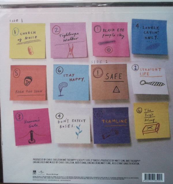 Therapy? : Semi-Detached (LP, Album, RE, Yel)