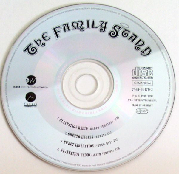 The Family Stand : Plantation Radio (CD, Single)