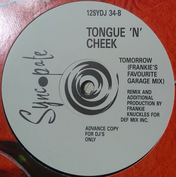 Tongue 'N' Cheek* : Tomorrow (12", Promo)
