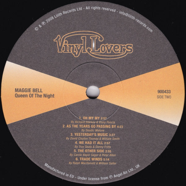Maggie Bell : Queen Of The Night (LP, Album, RE, RM)