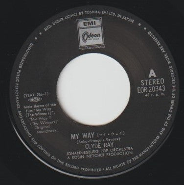 Clyde Ray (2), Johannesburg Pop Orchestra : My Way (7", Single)