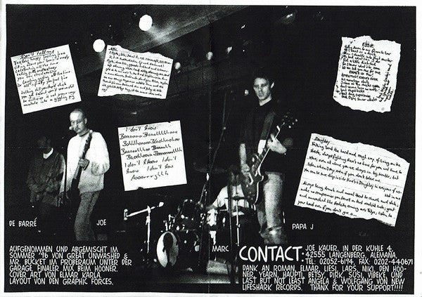 Great Unwashed : Don't Tell Me (7", EP)