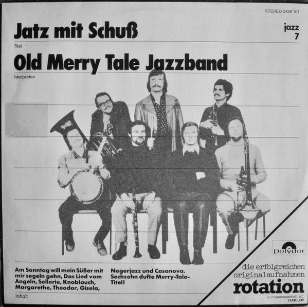 Old Merry Tale Jazzband : Jatz Mit Schuß (LP, Album)