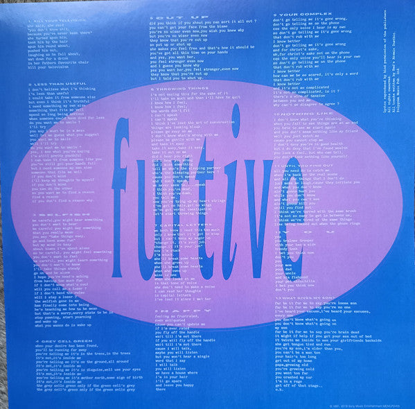 Ned's Atomic Dustbin : God Fodder (LP, Album, Ltd, Num, RE, Blu)