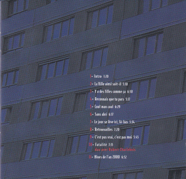 Pierre Bachelet : La Ville Ainsi Soit-Il (CD, Album)