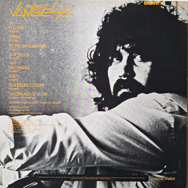 Vangelis : The Best Of Vangelis (LP, Comp)