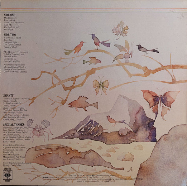 Shakti (2) With John McLaughlin : Natural Elements (LP, Album)