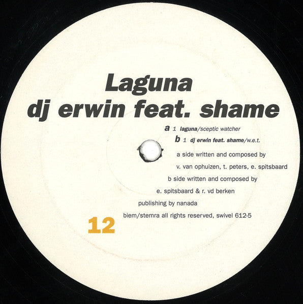 Laguna (2) / DJ Erwin Feat. Shame* : Sceptic Watcher / W.E.T (12")