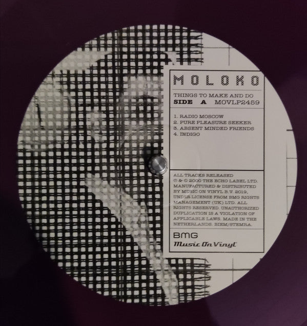 Moloko : Things To Make And Do (2xLP, Album, Ltd, Num, RE, Pur)