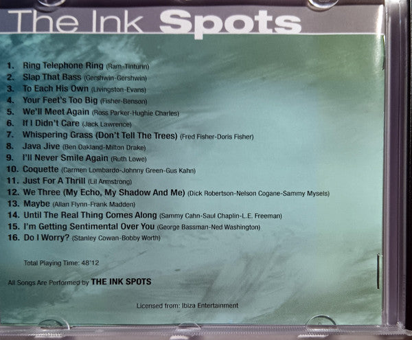The Ink Spots : The Best Of The Ink Spots (CD, Comp, RM)