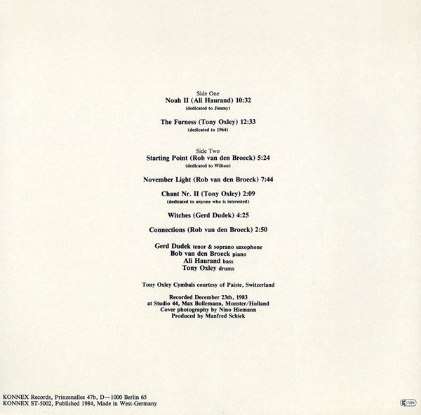 The Quartet (2) : Dedications (LP, Album)