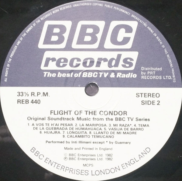 Inti Illimani, Guamary : Flight Of The Condor (LP, Comp, Gat)