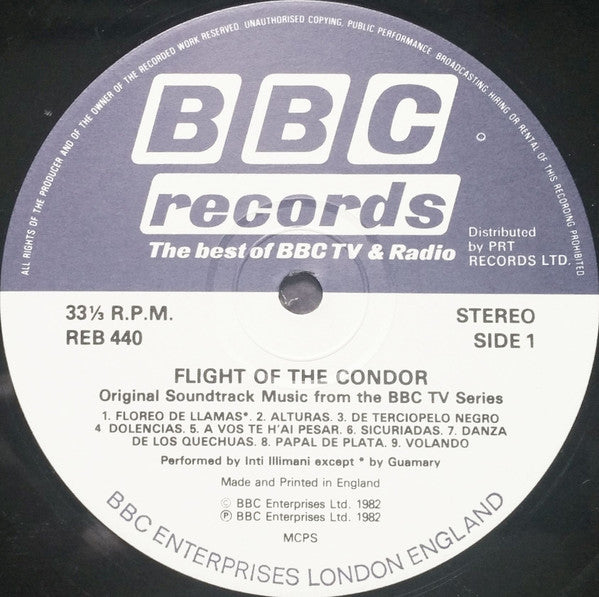 Inti Illimani, Guamary : Flight Of The Condor (LP, Comp, Gat)