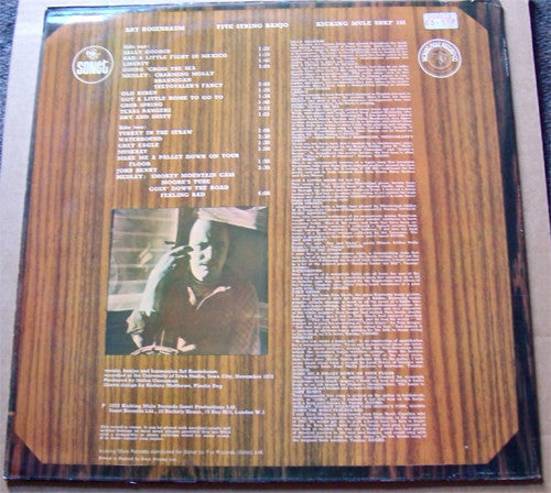 Art Rosenbaum : Five String Banjo (LP, Album)