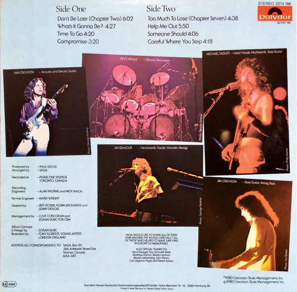 Saga (3) : Silent Knight (LP, Album)