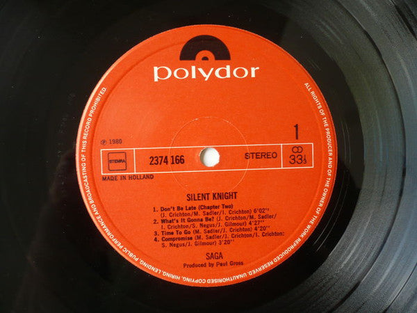 Saga (3) : Silent Knight (LP, Album)
