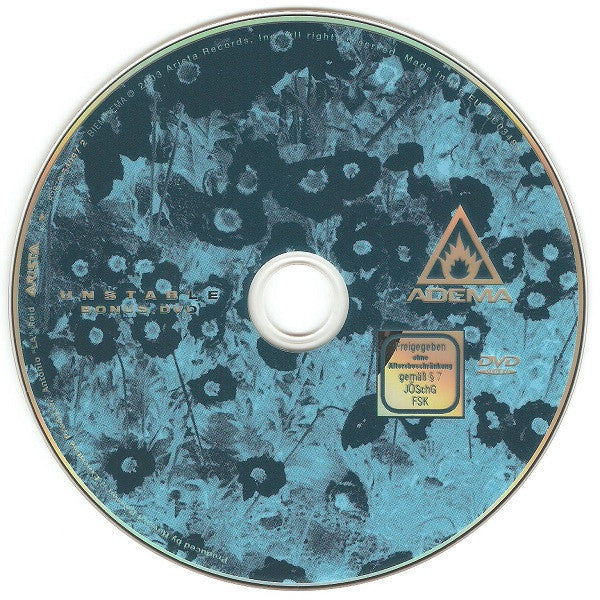 Adema : Unstable (CD, Album, Ltd + DVD, PAL, Bon)