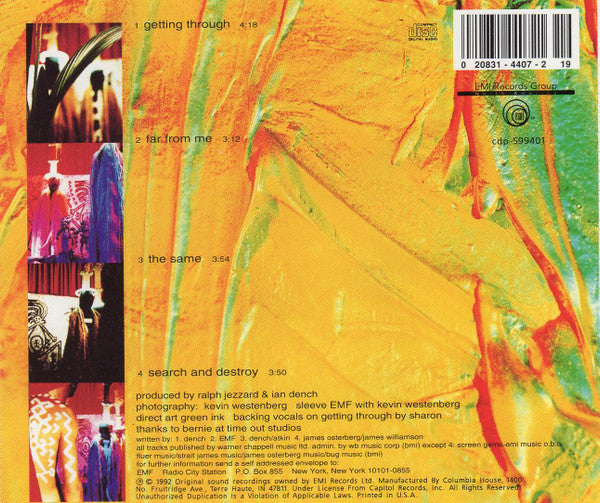 EMF : Unexplained EP (CD, EP, Club)