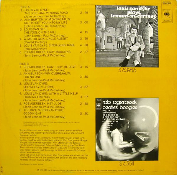 Various : The Best Of Lennon-McCartney (LP, Album, Comp)