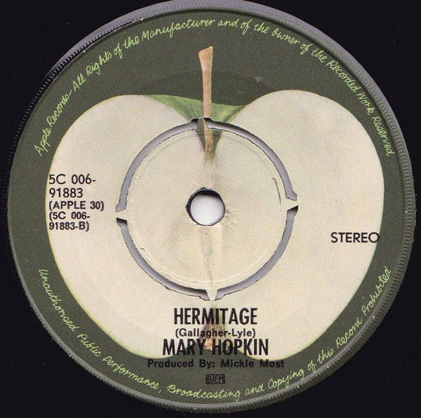 Mary Hopkin : Think About Your Children (7", Single)