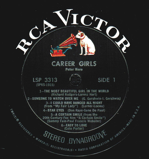Peter Nero : Career Girls (LP, Album)