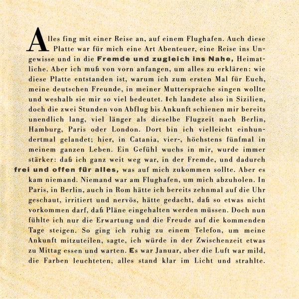 Milva : Una Storia Inventata [Eine Erfundene Geschichte] (CD, Album)