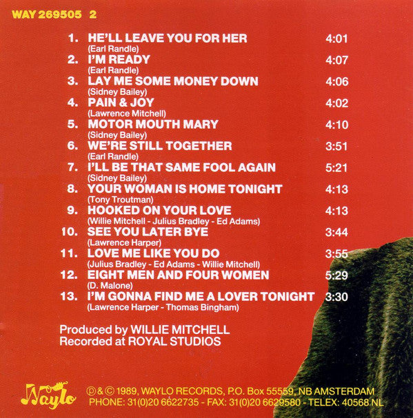 Lynn White : Yes I'm Ready (CD, Album)