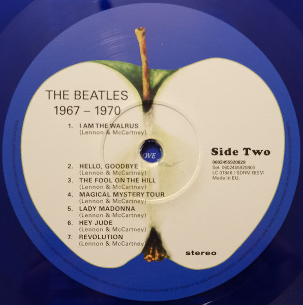 The Beatles : 1967-1970 (3xLP, Comp, Ltd, RE, RM, Hal)