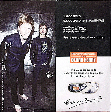 Ozark Henry : Godspeed (CD, Single, Promo)