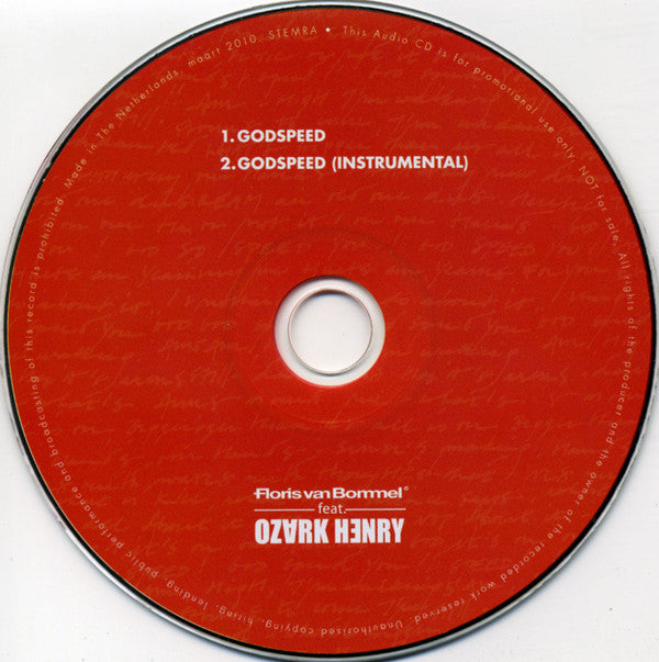 Ozark Henry : Godspeed (CD, Single, Promo)
