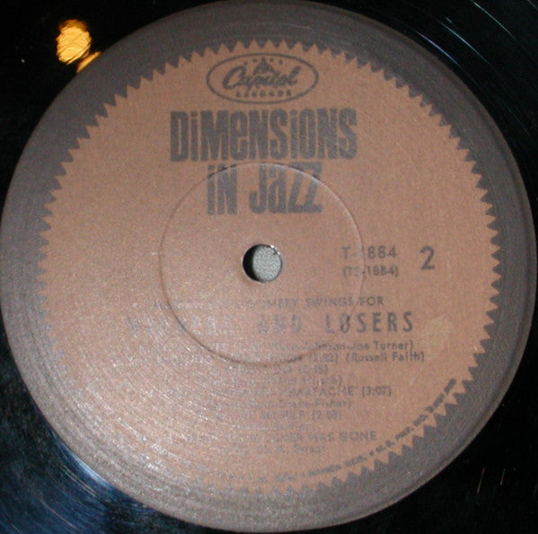 Marian Montgomery : Swings For Winners And Losers (LP, Album, Mono)