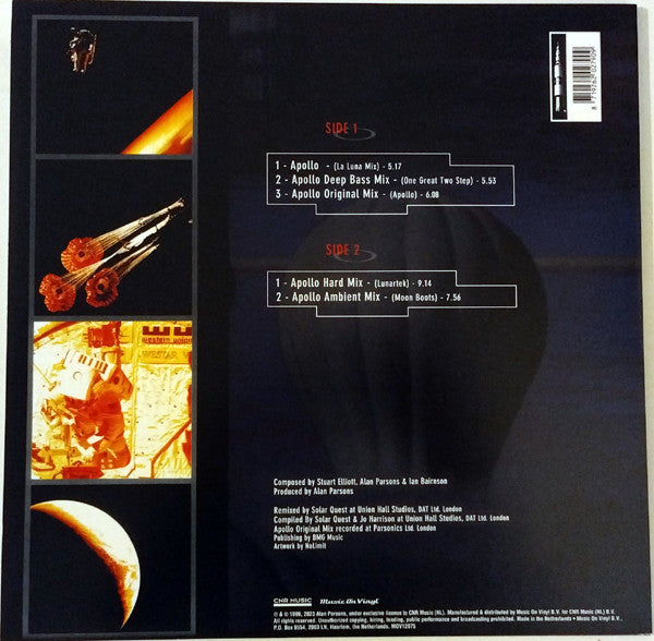 Alan Parsons : Apollo (Remixed By Solar Quest) (LP, Ltd, RE, Pur)