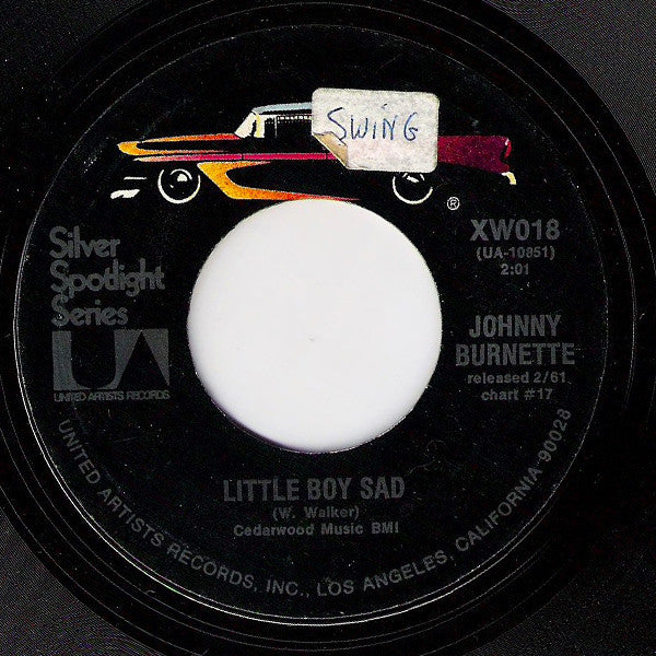 Johnny Burnette : Dreamin' / Little Boy Sad (7", Single, RE)