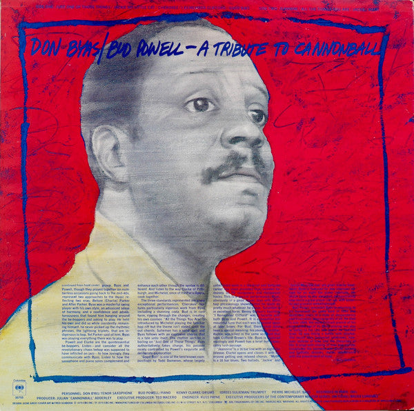 Don Byas / Bud Powell : A Tribute To Cannonball (LP, Album)