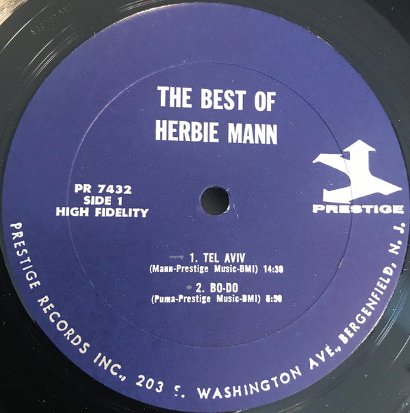 Herbie Mann : The Best Of Herbie Mann (LP, Comp)