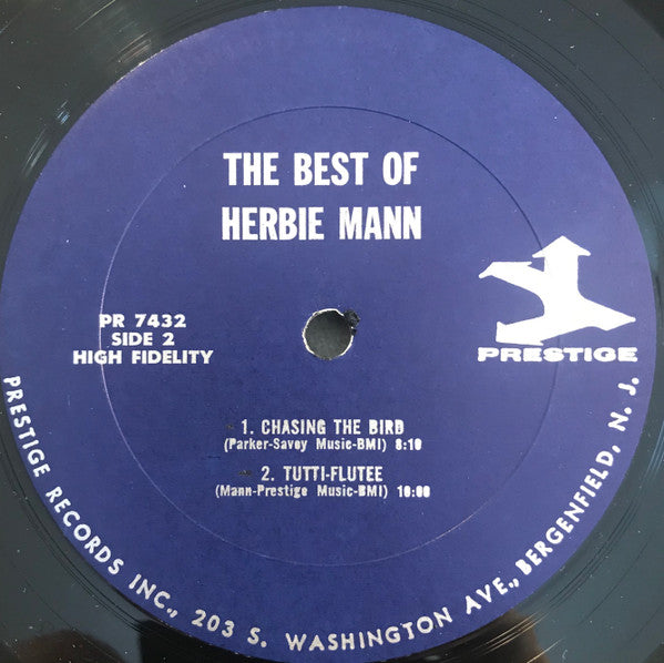 Herbie Mann : The Best Of Herbie Mann (LP, Comp)