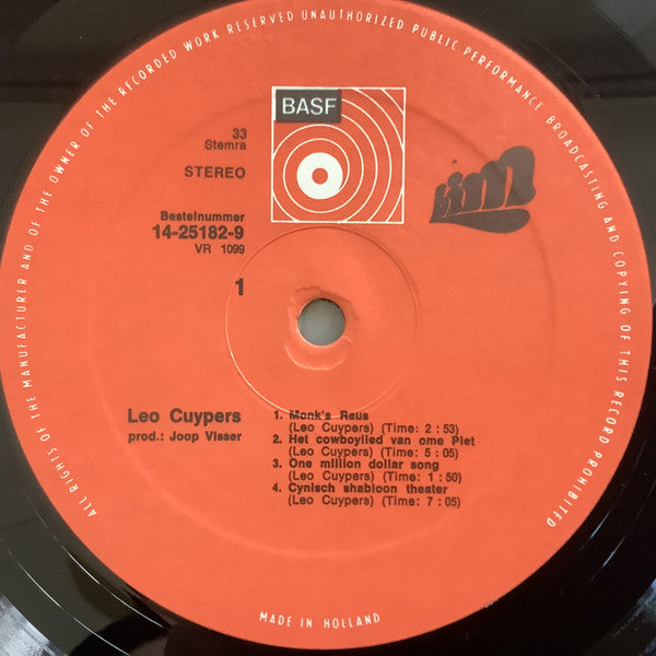 Leo Cuypers : Leo Cuypers (LP, Album)