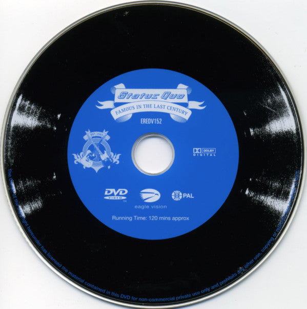 Status Quo : Famous In The Last Century (DVD-V, PAL)