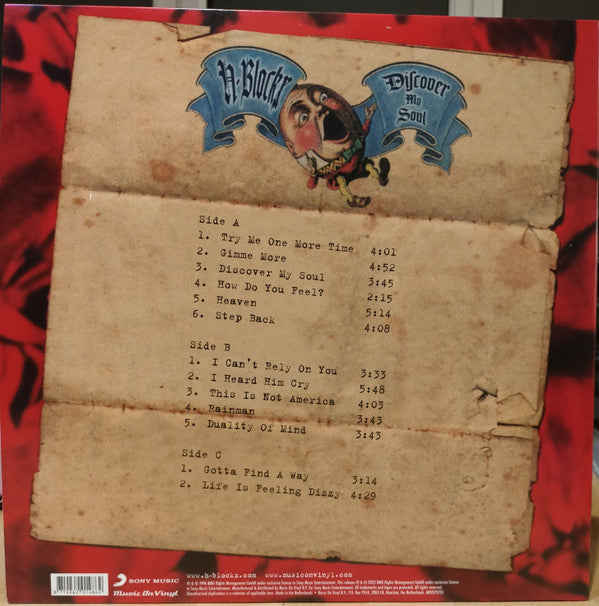 H-Blockx : Discover My Soul (LP, Sil + LP, S/Sided, Etch, Sil + Album, Ltd, RE)