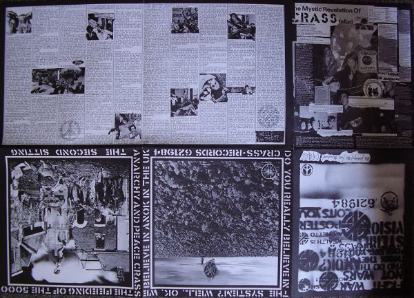 Crass : The Feeding Of The 5000 (The Second Sitting) (LP, Album, RE)