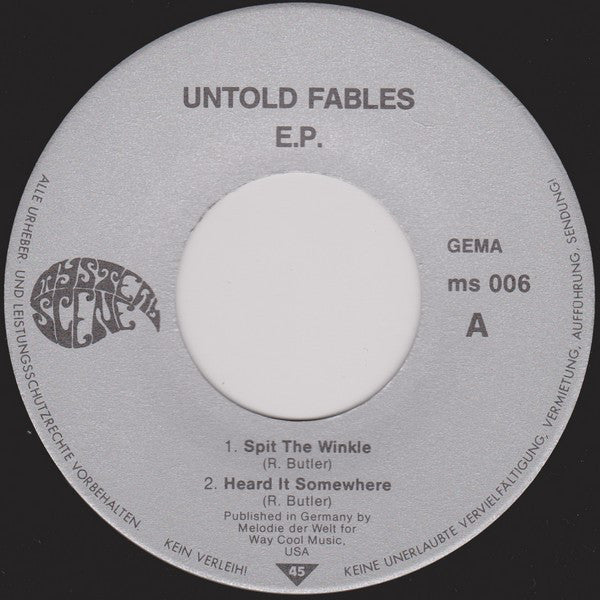 The Untold Fables : EP (7", EP)